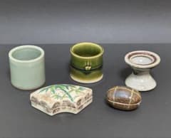 T895 蓋置『七宝透蓋置』『加賀瑞山造』 共箱茶道具| Buyee日本