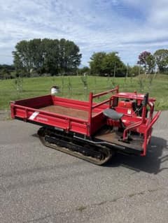 青森　クローラカート　CP165D2 GM291L 手動ダンプ　ヤンマー　運搬車のサムネイル