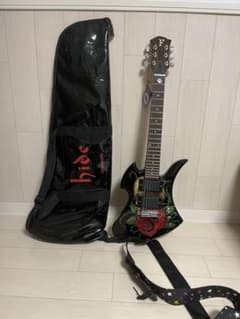 極美品】FERNANDES SKULL ROSE-jr hideモデル - メルカリ