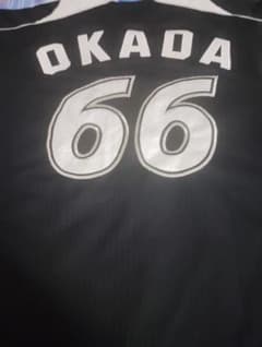 千葉ロッテマリーンズ 岡田幸文 レプリカユニフォーム 66 Lサイズ