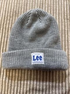 Lee グレー ニット帽 57cm-59cm - メルカリ