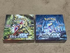 ポケモンカード　バイオレットスカーレットBOX シュリンク付きのサムネイル