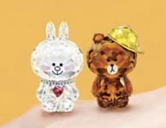 【希少】一房のブドウ▫️スワロフスキー 旧ロゴ刻印 ヴィンテージ 廃盤 16cm スワロフスキー】廃盤品Line Friendsコラボ ブラウン&コニーSET - メルカリ