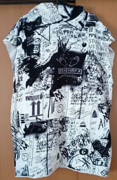 MM6 Maison Margiela 落書きプリント パーカー - メルカリ