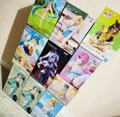 プライズ フィギュア まとめ売り 10点 初音ミク レム ラム リリエル ほか