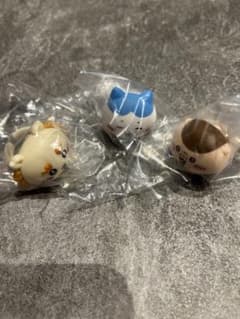 ちいかわ フェイスリング ハチワレ シーサー くりまん 3個セットのサムネイル