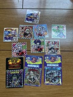 自作シール　ムガル作　オニノパスタ、吉蝶天女のサムネイル