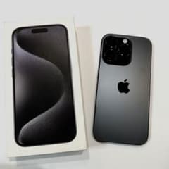 iPhone 15 Pro 블랙 티타늄 1TB SIM 무료