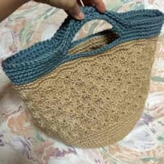 麻ひもマルシェバッグのサムネイル