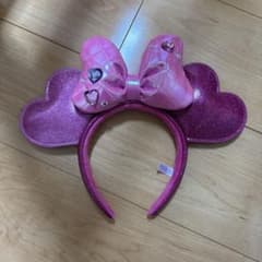 ディズニー パルパルーザ カチューシャ ピンク ハート ミニーのサムネイル