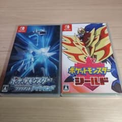 ポケットモンスター シールド　ポケットモンスターブリリアントダイヤモンドのサムネイル
