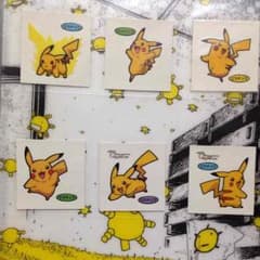 ポケモン デコキャラシール ピカチュウのサムネイル