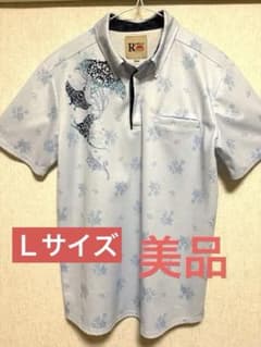 かりゆしウェア　ポロゆし　Ｌサイズ　RyukyuStyleのサムネイル