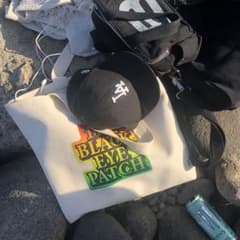 THE BLACK EYE PATCH トートバッグ ラスタカラーのサムネイル