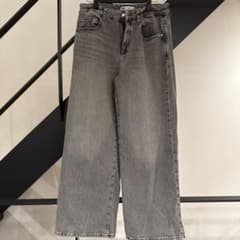 ZARA レディースジーパン　L グレーのサムネイル