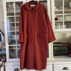 bulle de savon 赤 ロングコート - メルカリ