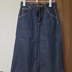 Lee デニムロングスカート バンダナ付きのサムネイル