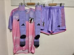  JFA 日本代表 ユニフォーム上下＋ソックスセット 紫×ピンク adidas JFA 日本代表 ユニフォーム上下＋ソックスセット 紫×ピンク