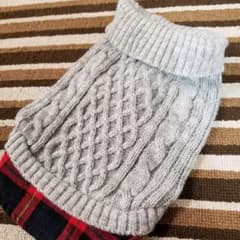 ニット　犬用　服　ペットのサムネイル