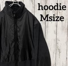 hoodie 퍼×나일론 재킷 블랙 남성 Msize