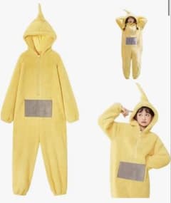 Teletubbies コスプレ 着ぐるみ フリース素材　ポムポムプリンのサムネイル