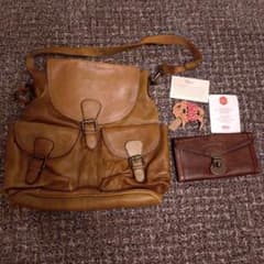 FOSSIL レザーバックパック セットのサムネイル