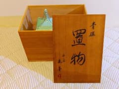 青緑 置物 平安 陶器製 寺院 共箱 古美術 青緑 置物 平安 陶器製 寺院 共箱 古美術 - メルカリ