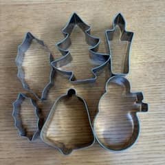 クリスマス クッキー型 6種セット ステンレス製のサムネイル