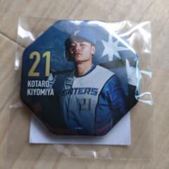 北海道日本ハムファイターズ 清宮幸太郎 缶バッジ 推しくじのサムネイル