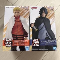 NARUTO 忍界造形列伝 うずまきナルト うちはサスケ フィギュア