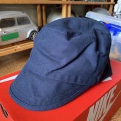 Yarmoヤーモ 新品 メンズキャップ 日本製 ネイビー Мのサムネイル