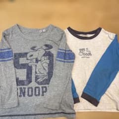 UNIQLO UT スヌーピー & petit main 長袖Tシャツ 110のサムネイル