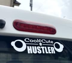ハスラーステッカー　Cool & Cute Hustler ステッカー　スズキのサムネイル