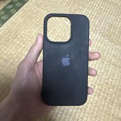 iPhone14Pro シリコンケース ブラックのサムネイル