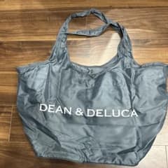 DEAN & DELUCA 折りたたみバッグ グレーのサムネイル