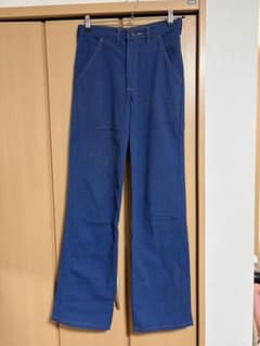 70s OLD PIA Prisoner boot-cut denim pantのサムネイル