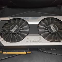 ジャンク Palit GeForce GTX 1080 JETSTREAM 本体のサムネイル