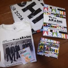 ARASHI LIVE TOUR 2026 グッズ7点セット 5点セット ARASHI LIVE TOUR 2026 グッズセット - メルカリ