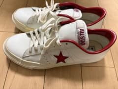 好*Y様 【希少・90s】日本製 CONVERSEコンバース ワンスター 白/赤のサムネイル