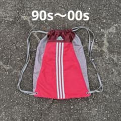 adidas 90s 00s archive ナップサック y2k テックピンク - メルカリ