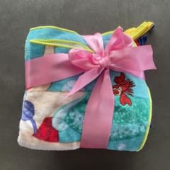 SALE*디즈니*루프 첨부 대형 타월 세트*31cm각*3무늬 3장