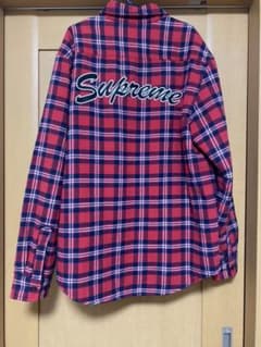 Supreme Arc Logo Quilted Flannel Shirtのサムネイル
