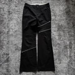 00s archive bontage flare pants gothic - メルカリ
