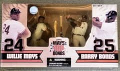MLBウィリー・メイズとバリー・ボンズ (ジャイアンツ)フィギュアセット MLBウィリー・メイズとバリー・ボンズ (ジャイアンツ)フィギュアセット
