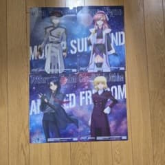 건담 SEED DESTINY & SPY×FAMILY 클리어 파일 세트