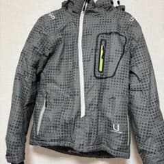 urbanism アシンメトリーレディースウインタージャケット グレーのサムネイル