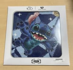 ディズニー 100周年 JAL フェイラー コラボ スティッチ ハンカチ