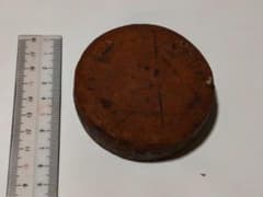 제도용 문진 원형 가죽제 1kg