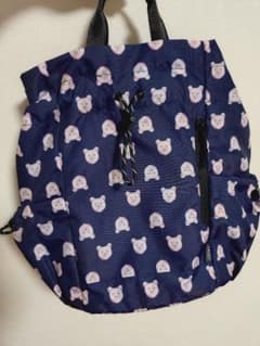 kiu✕studioCLIPくま柄 未使用トートバッグ　ショルダーwayのサムネイル