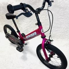 STRIDER14x ストライダー ピンク 14インチ ペダルキックスタンド付